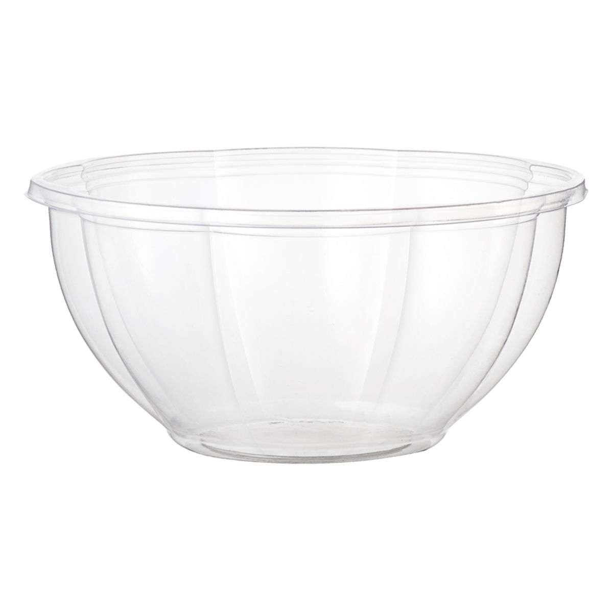 Compostable Salad Bowls Clear Round PLA Salad Bowls EcoFriendly